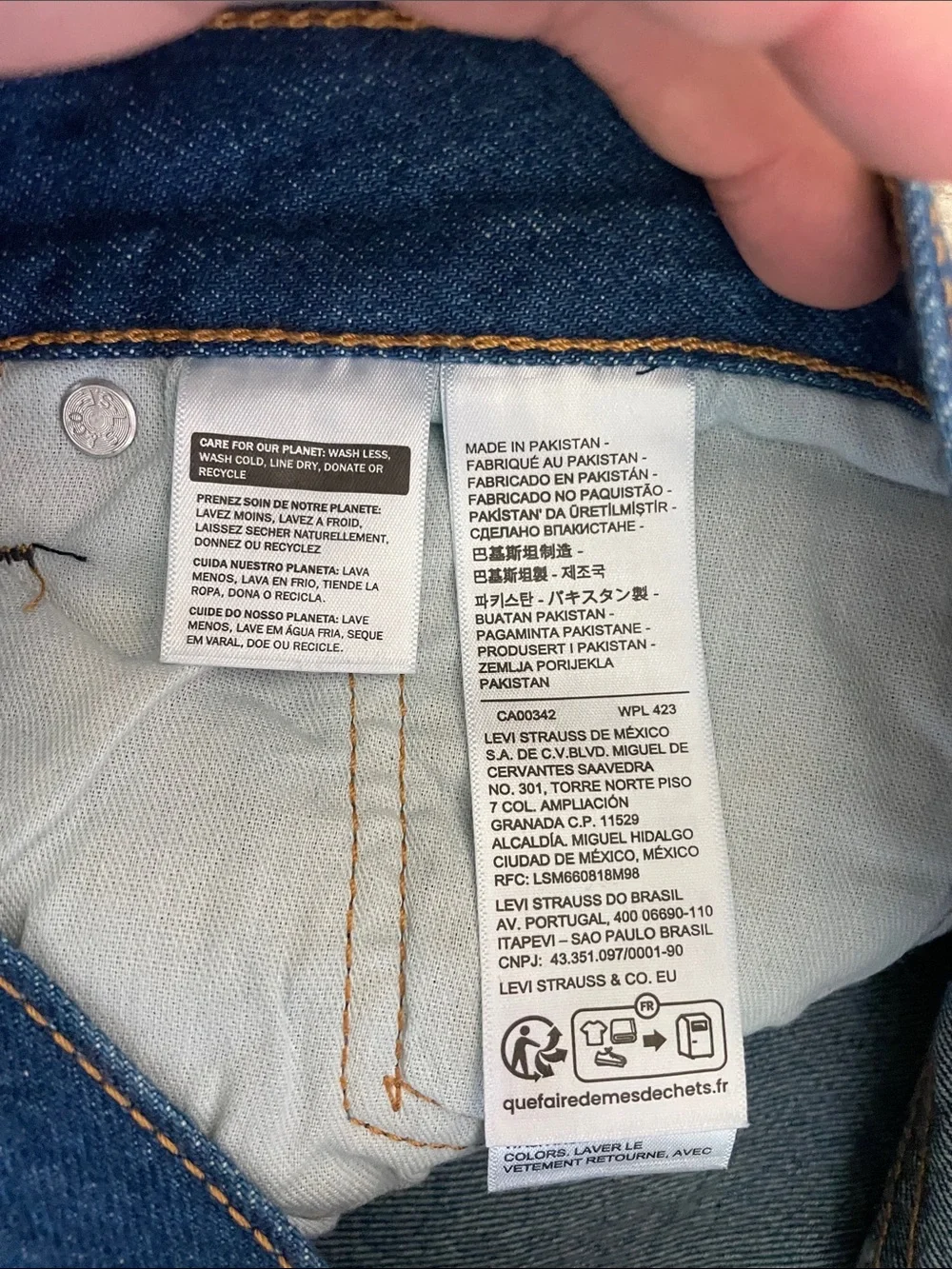 Levis classic straight