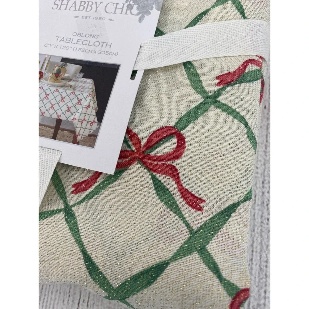 Shabby Chic oblong tablecloth