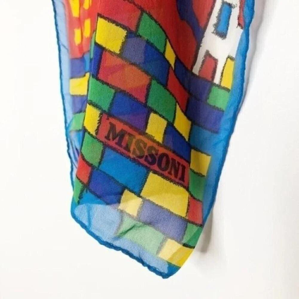 Missoni silk colorful