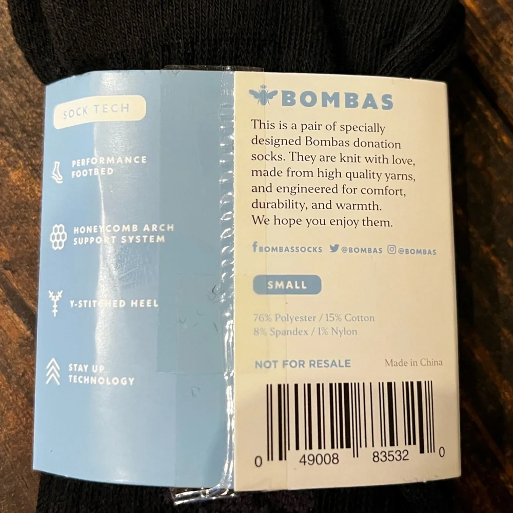 Bombas new tags