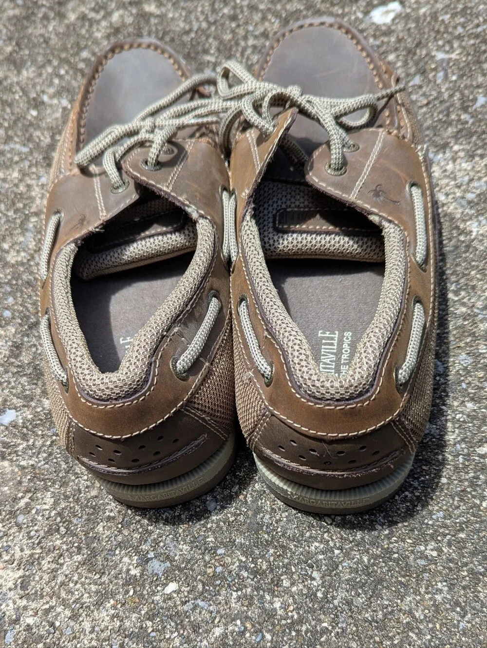 Margaritaville boat shoes