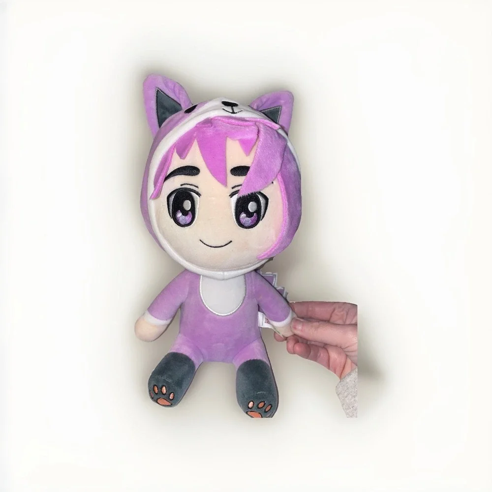 Inquisitor Master Plush‎ Light Sleepover Bat Kitten Purple 10