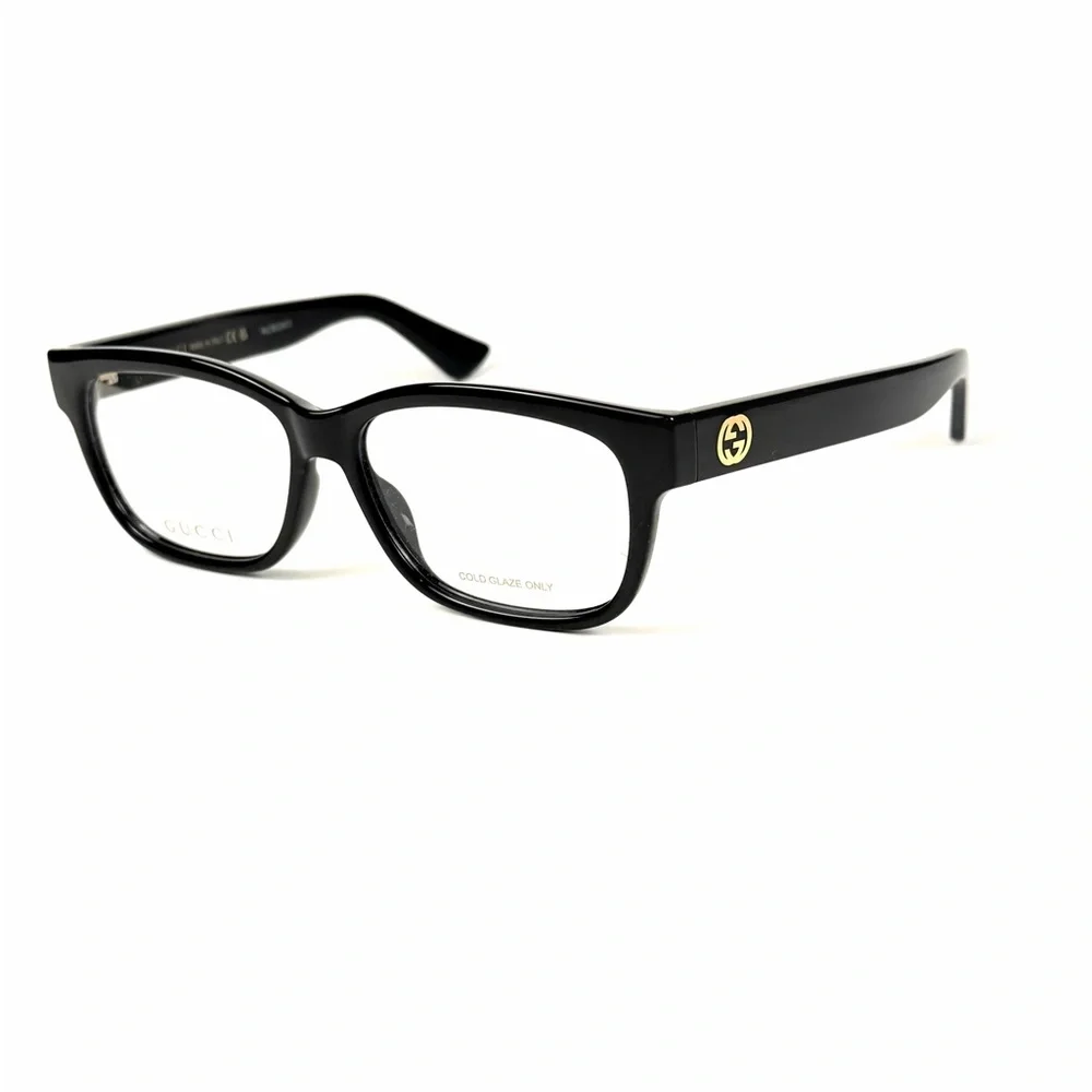 GUCCI GG1341O 001 Black Authentic 55 mm Eyeglasses NWT