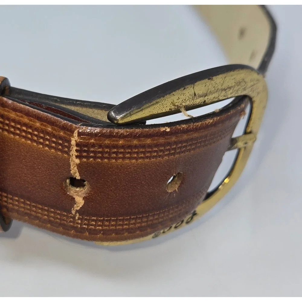 Lee Jeans leather inch