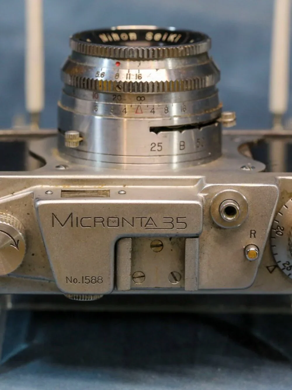 Vintage film cameras as shown