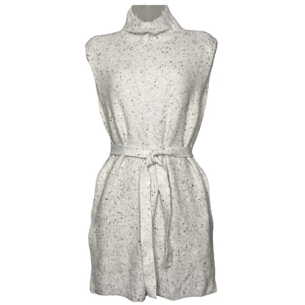 Chloe & Jasmine Long Poncho Sweater Cover Up