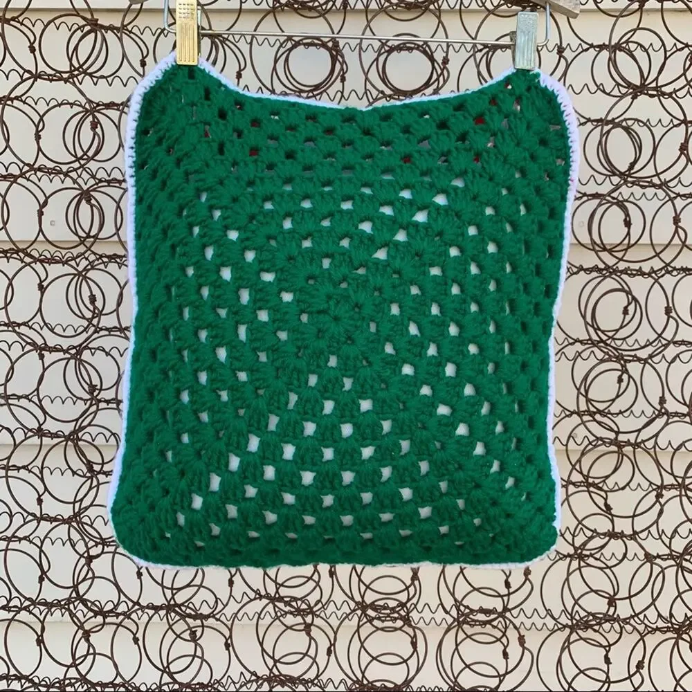 Vintage red green