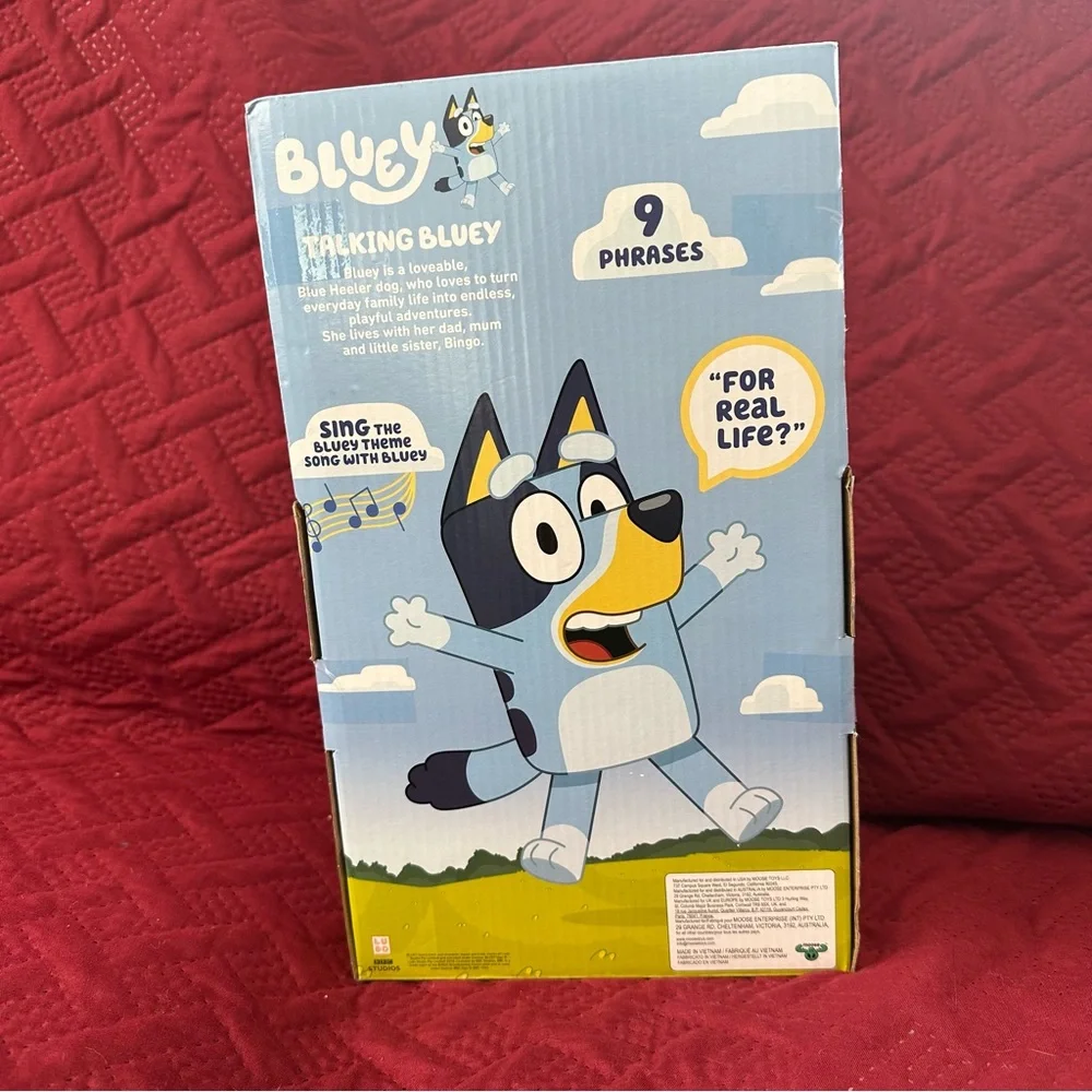 bluey adorable talking