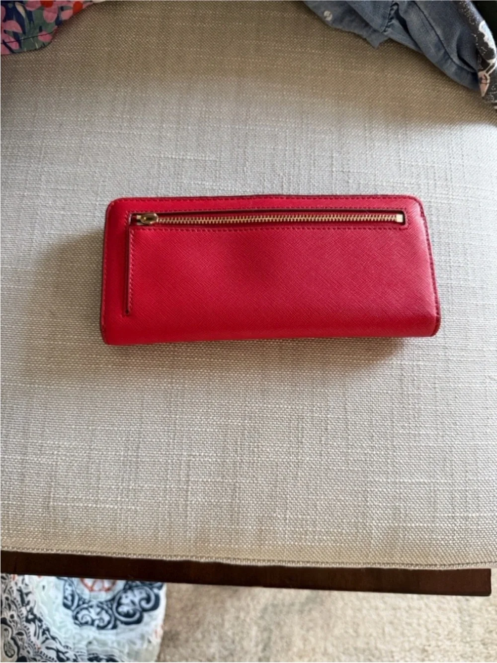 Tory Burch measurements saffiano center