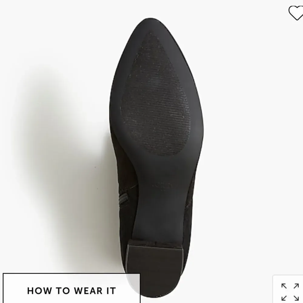J. Crew Factory faux suede