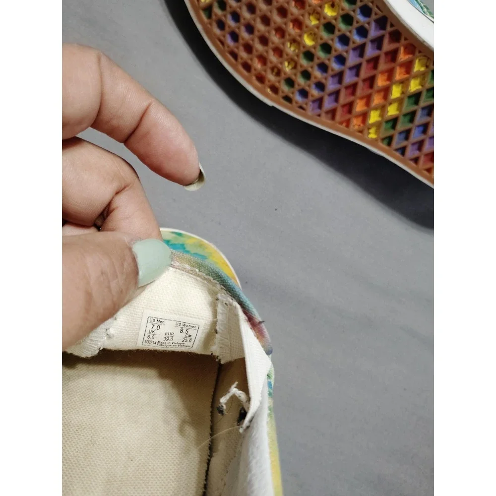 Vans colorful preppy
