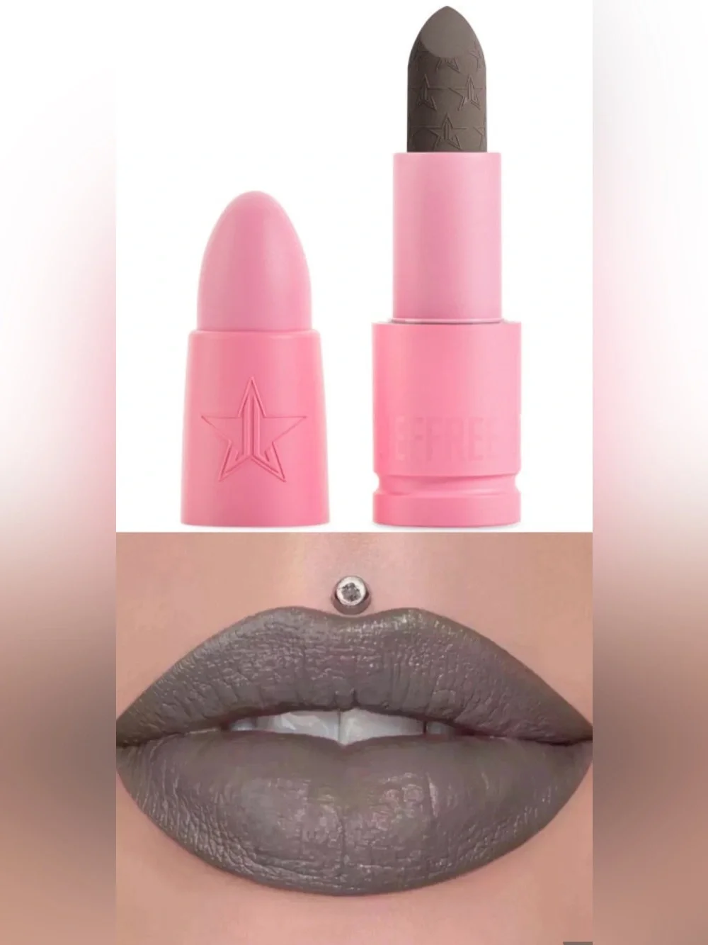 Jeffree Star Cosmetics Velvet Trap Matte Lipstick  (GRAVE DIGGER) NIB 0.14 oz