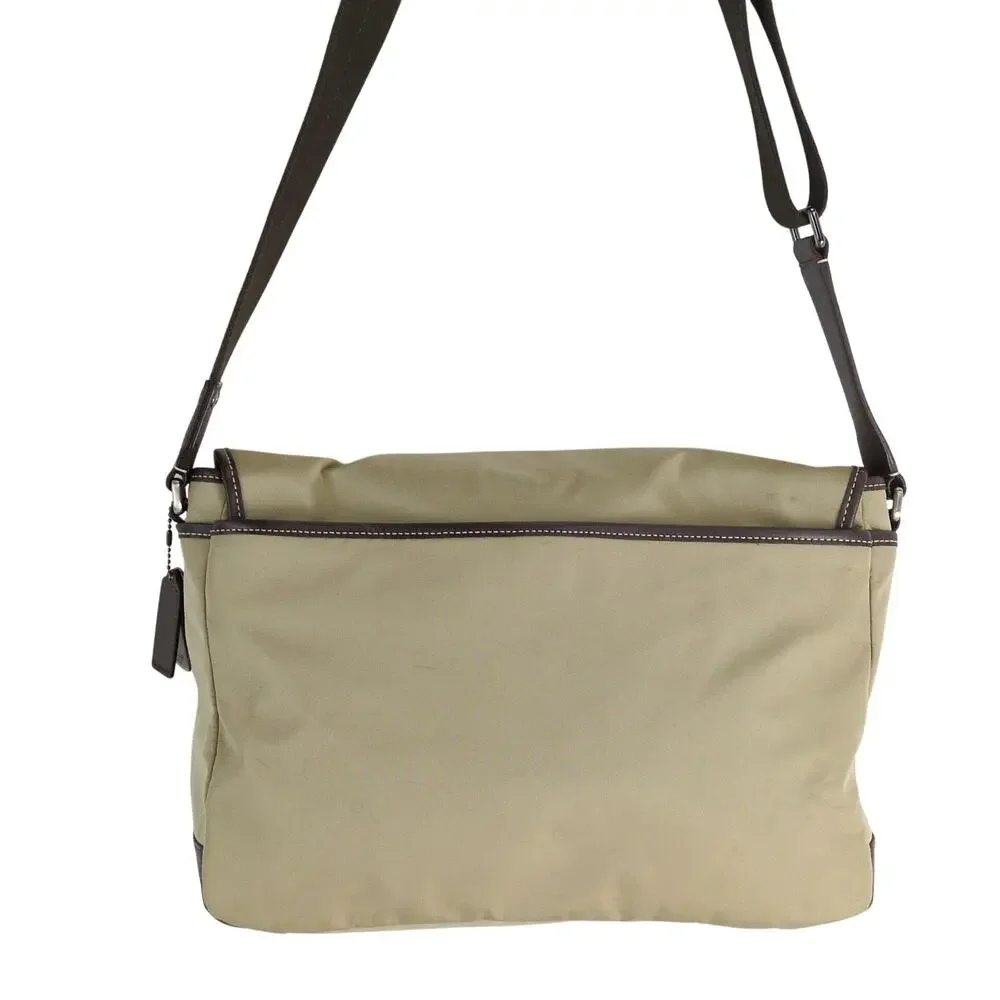 Coach tan nylon