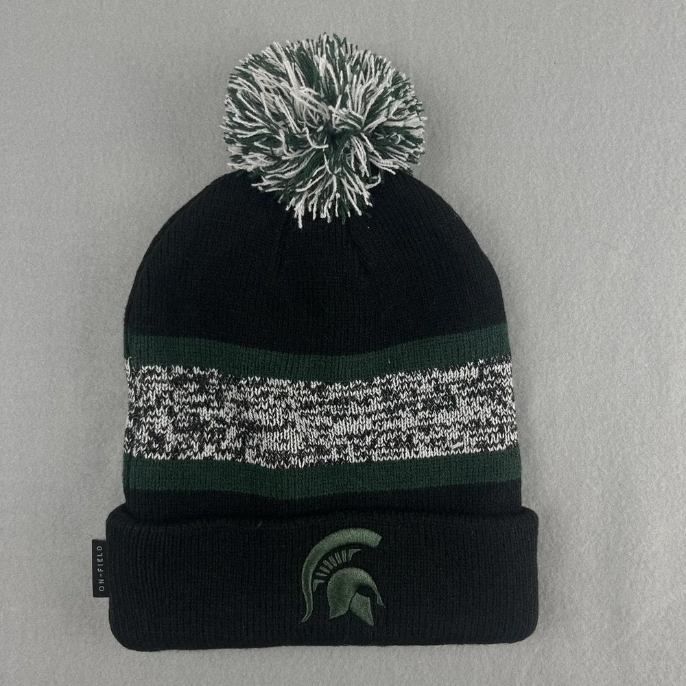 Michigan State Spartans Nike Hat Beanie Adult On-Field‎ Sideline Winter NCAA NEW