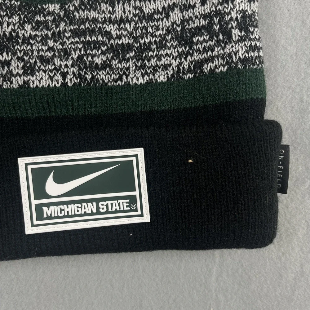 Michigan State Spartans Nike Hat Beanie Adult On-Field‎ Sideline Winter NCAA NEW