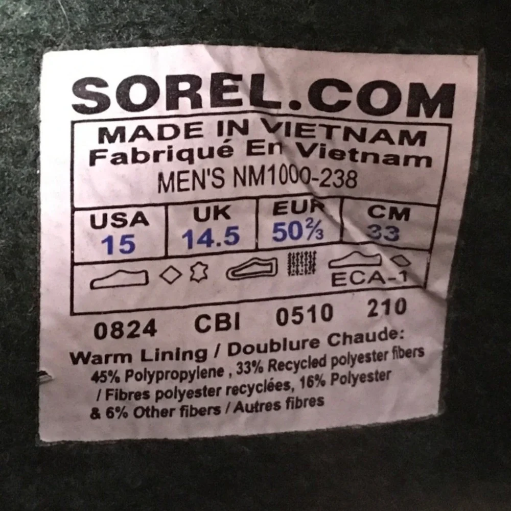 Sorel brand caribou