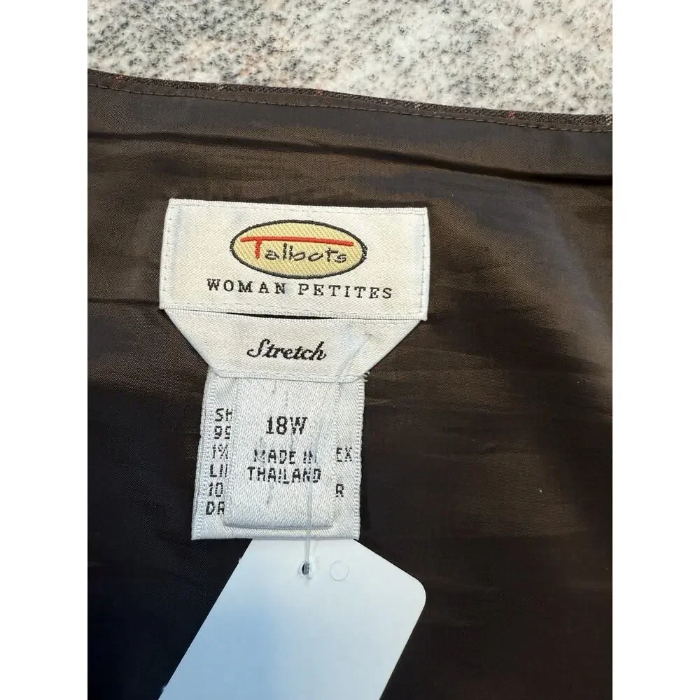 Talbots wool stretch