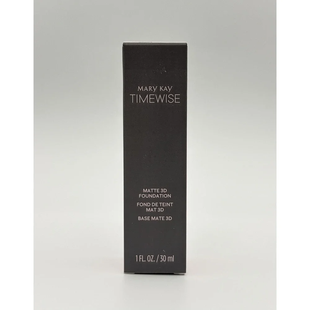 Mary Kay TimeWise Matte 3D Foundation Ivory W 150 Combo to Oily Skin 1oz NIB