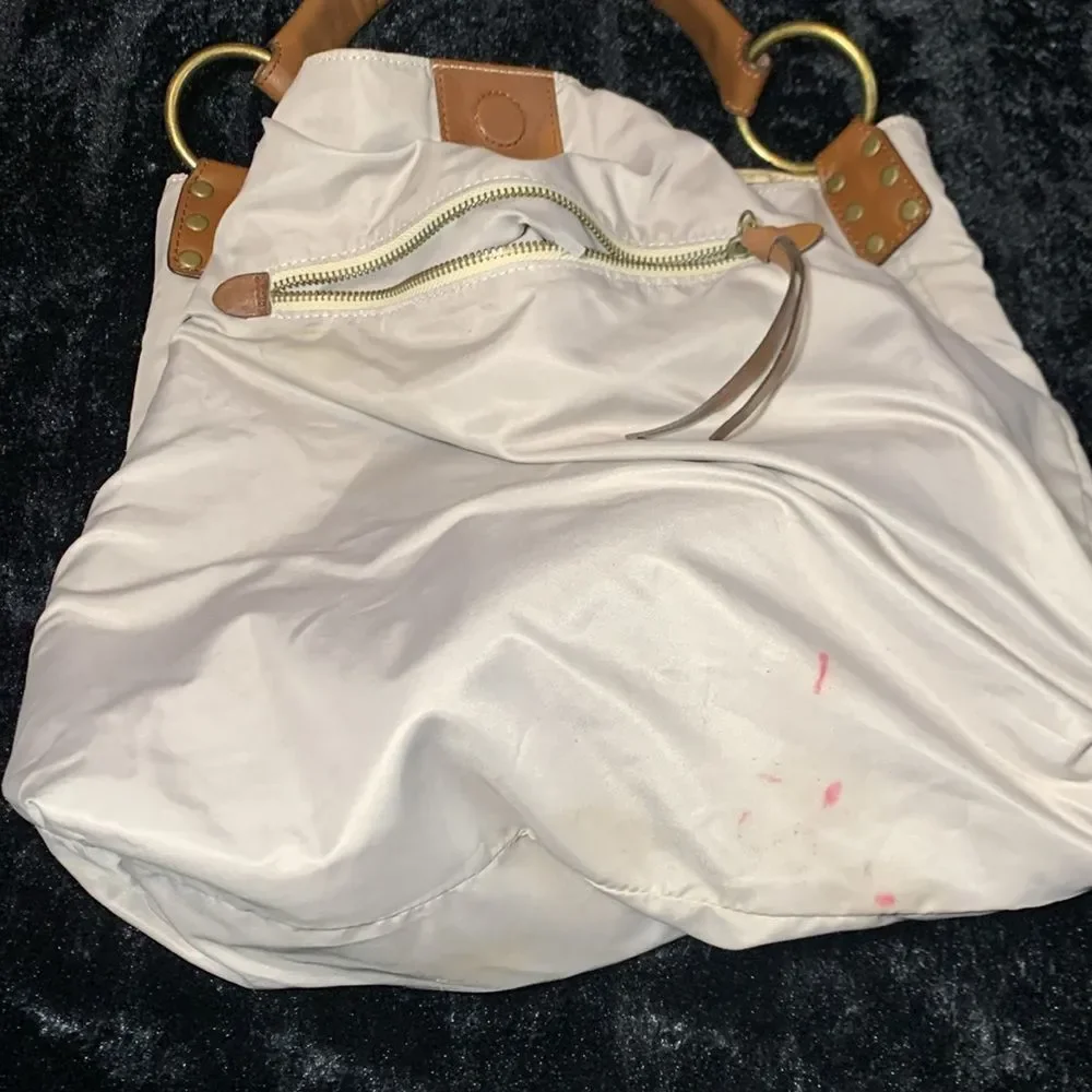 Country Western Rodeo Hobo Tie Dyed Leather Shoulder Bag Purse