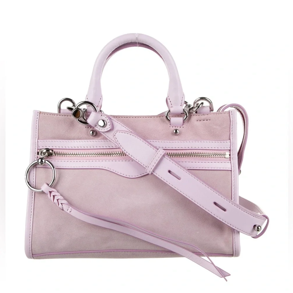Rebecca Minkoff Bedford micro suede mini Satchel Purse
