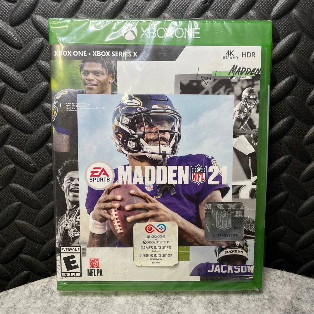 Madden NFL 21 Xbox One Xbox Series‎ X Football Videogame Factory Sealed