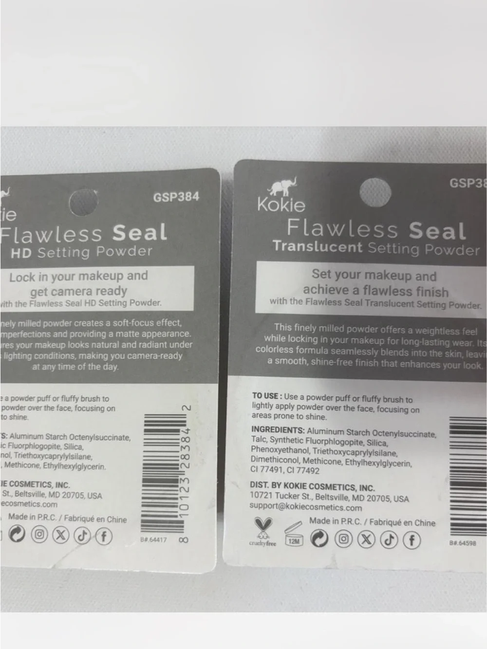 Kokie flawless seal