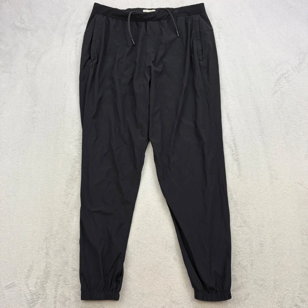 Lululemon Joggers Mens XL Black Surge Hybrid Pants Running Training Gym Track