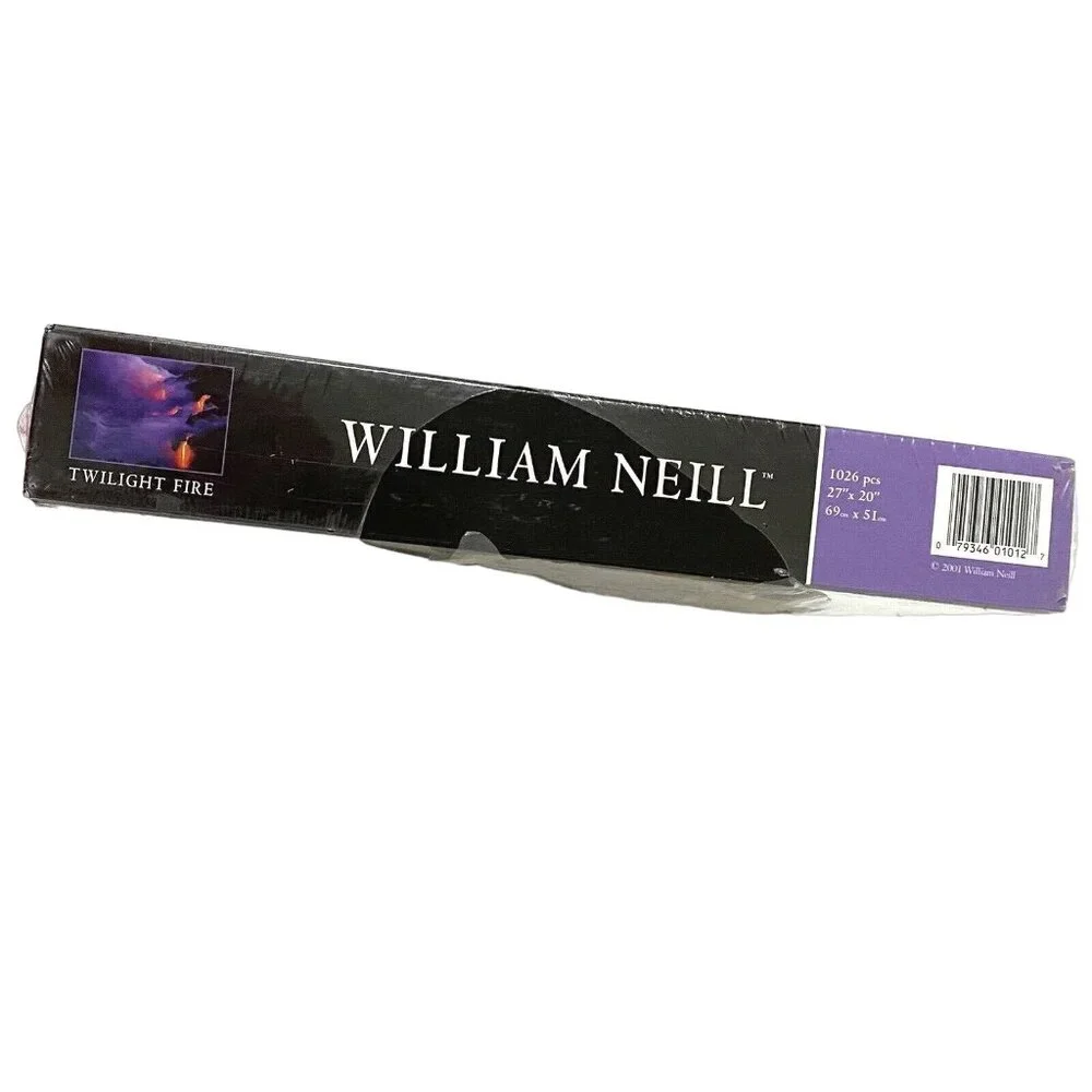 Buffalo William Neill Twilight Fire 1000 Piece Jigsaw‎ Puzzle