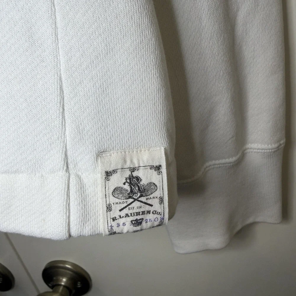 Cream‎ Polo Ralph Lauren Cardigan Sweater Tennis