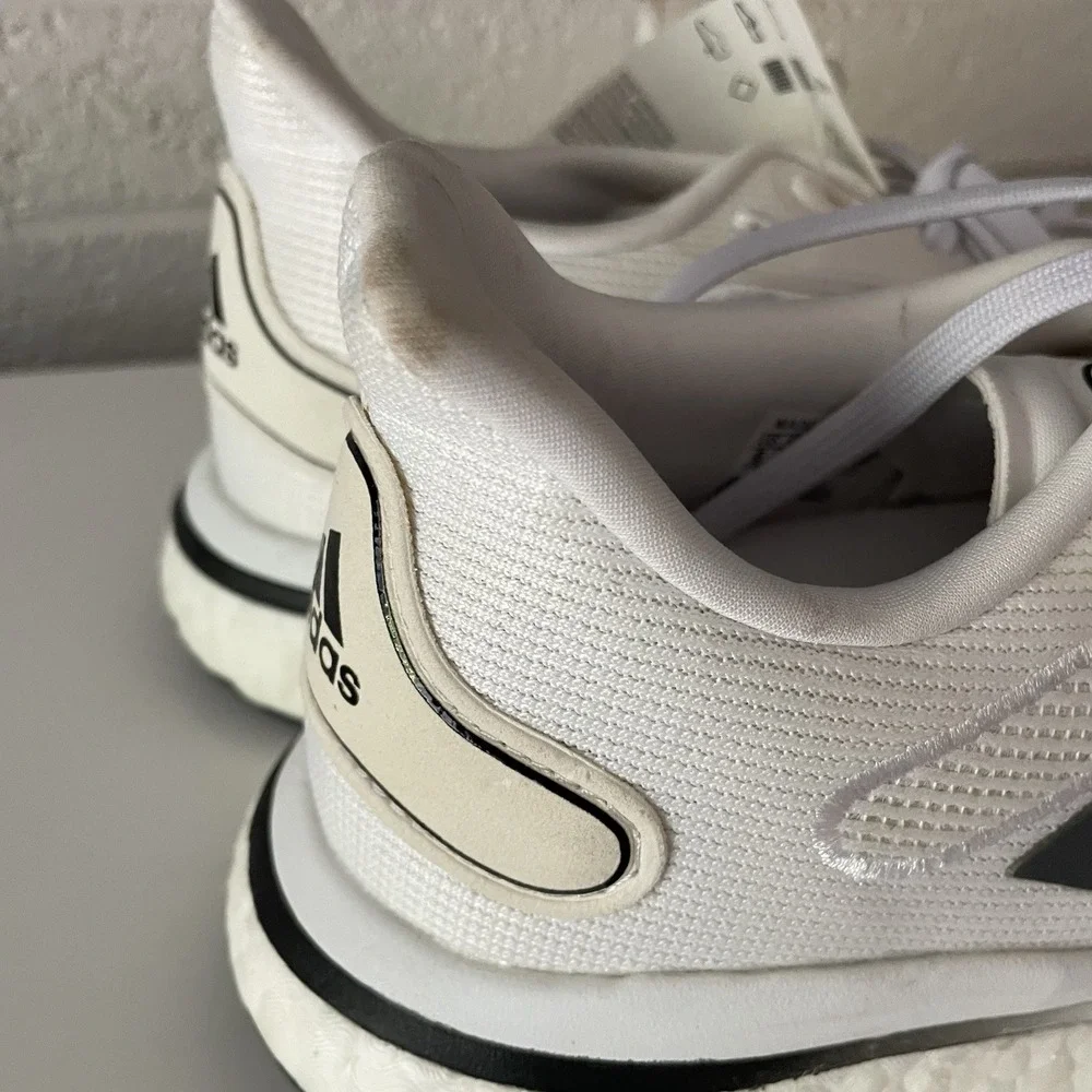 adidas white black