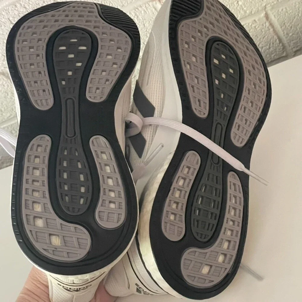 adidas white black