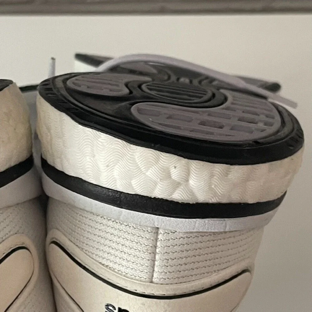 adidas white black