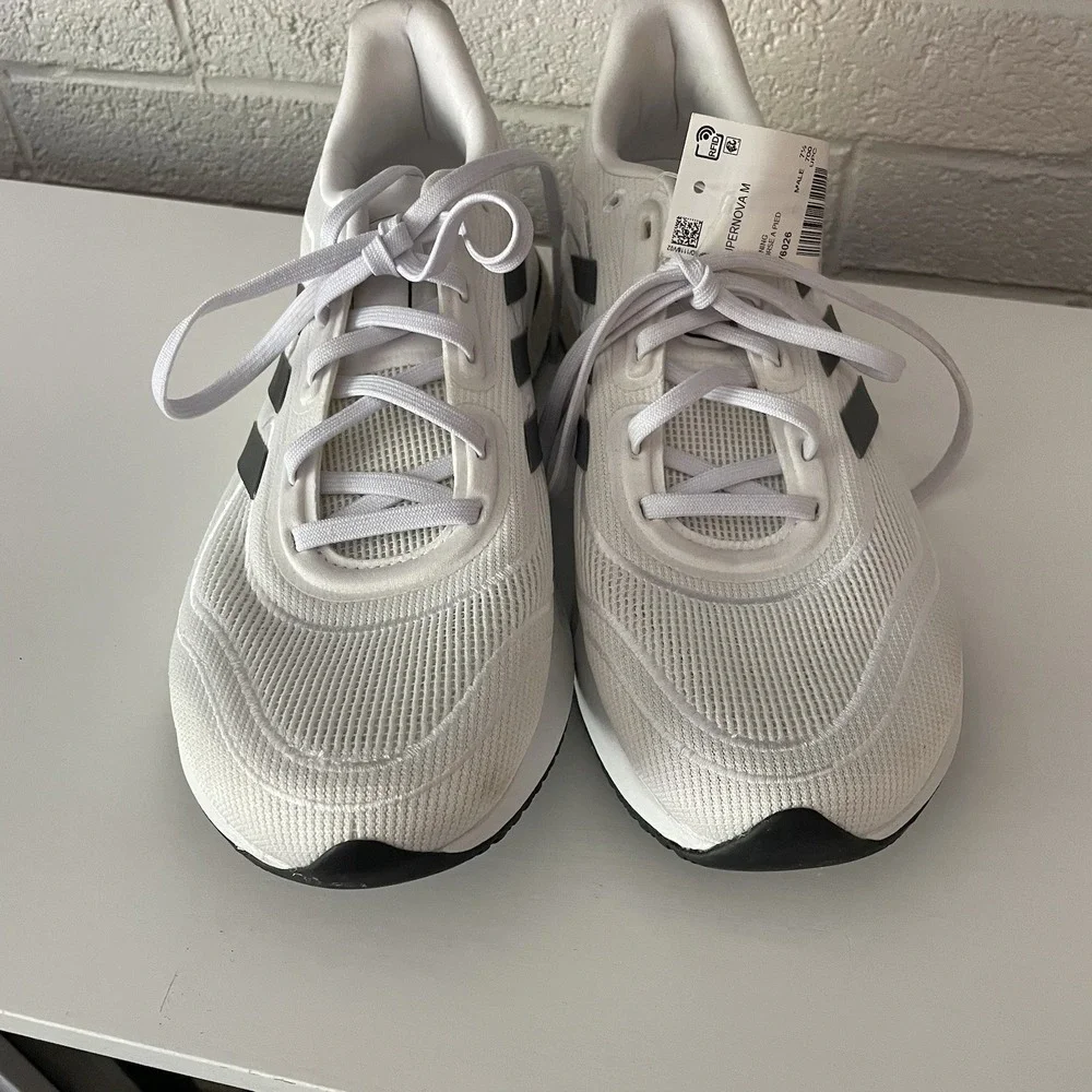 adidas white black