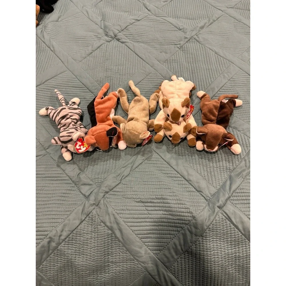 Beanie Babies includes tracker