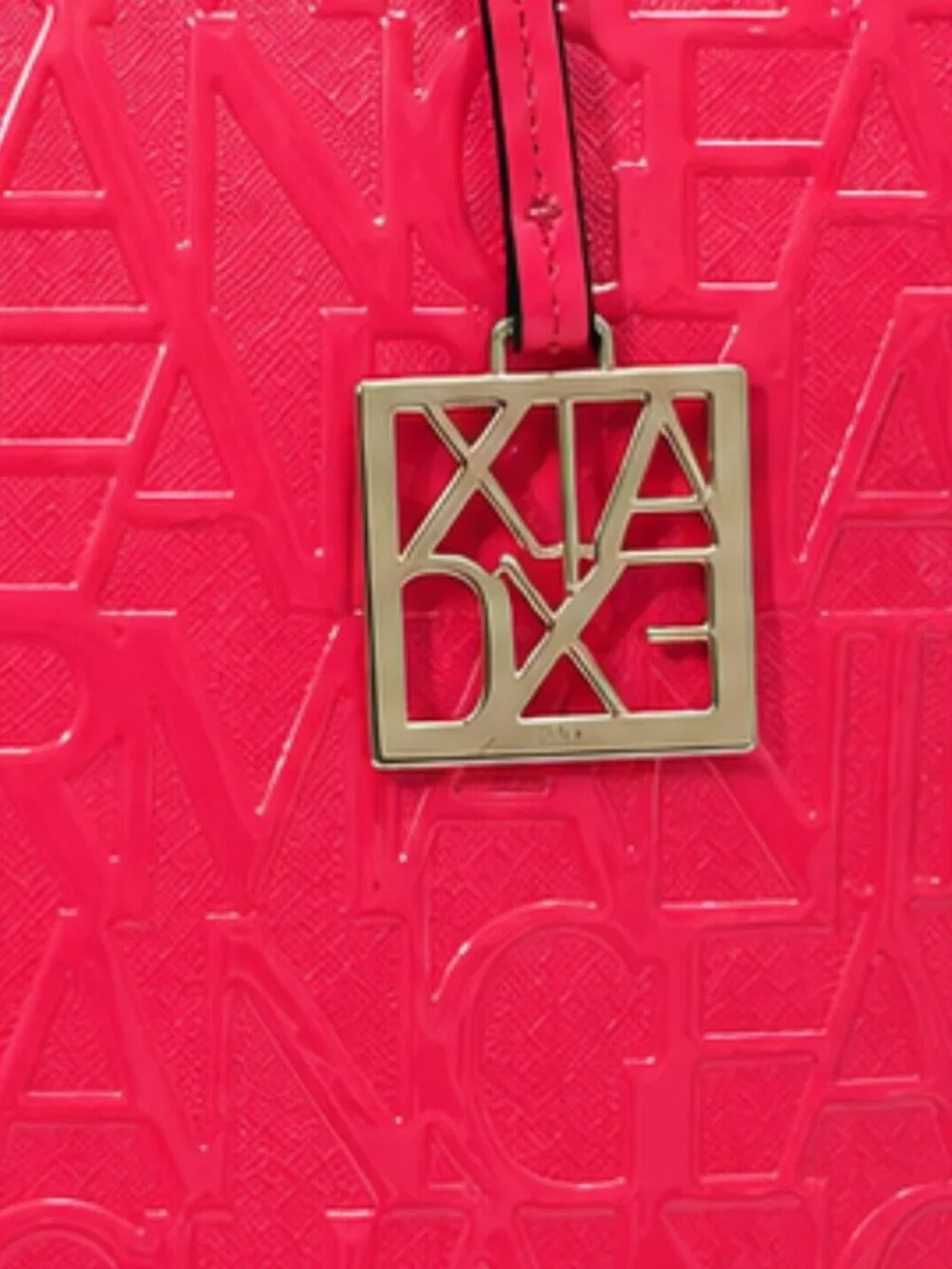 A/X Armani Exchange charm stain strap