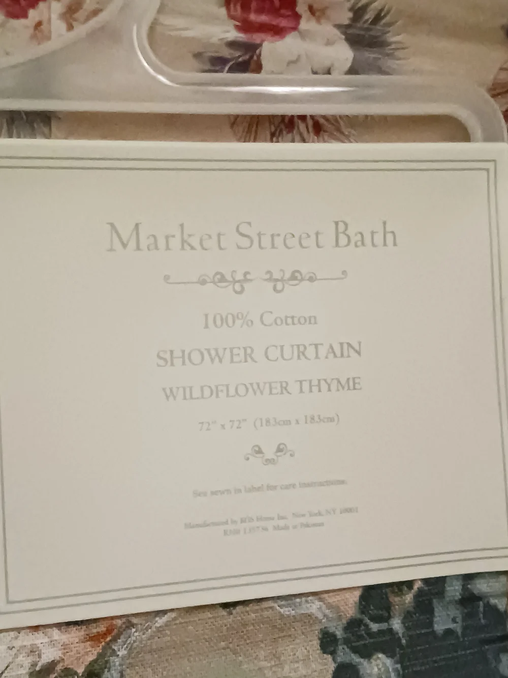 Market Street Bath floral print