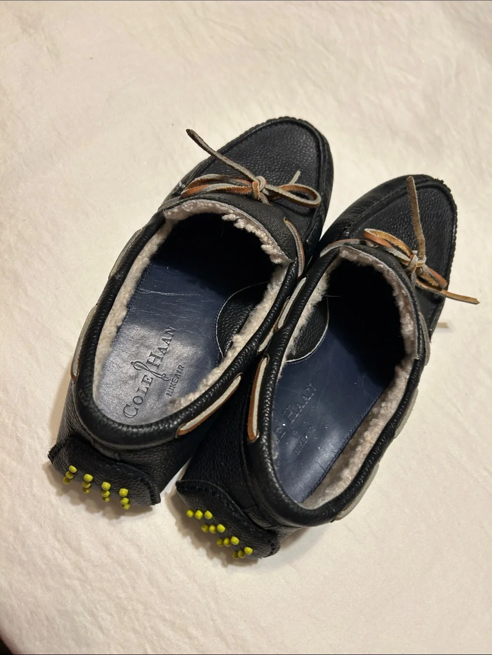 Cole Haan leather driving