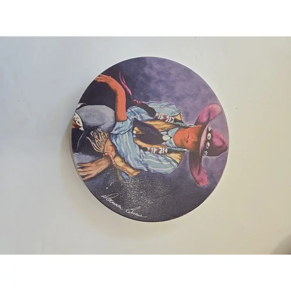 Doreman Burns painted table pictures
