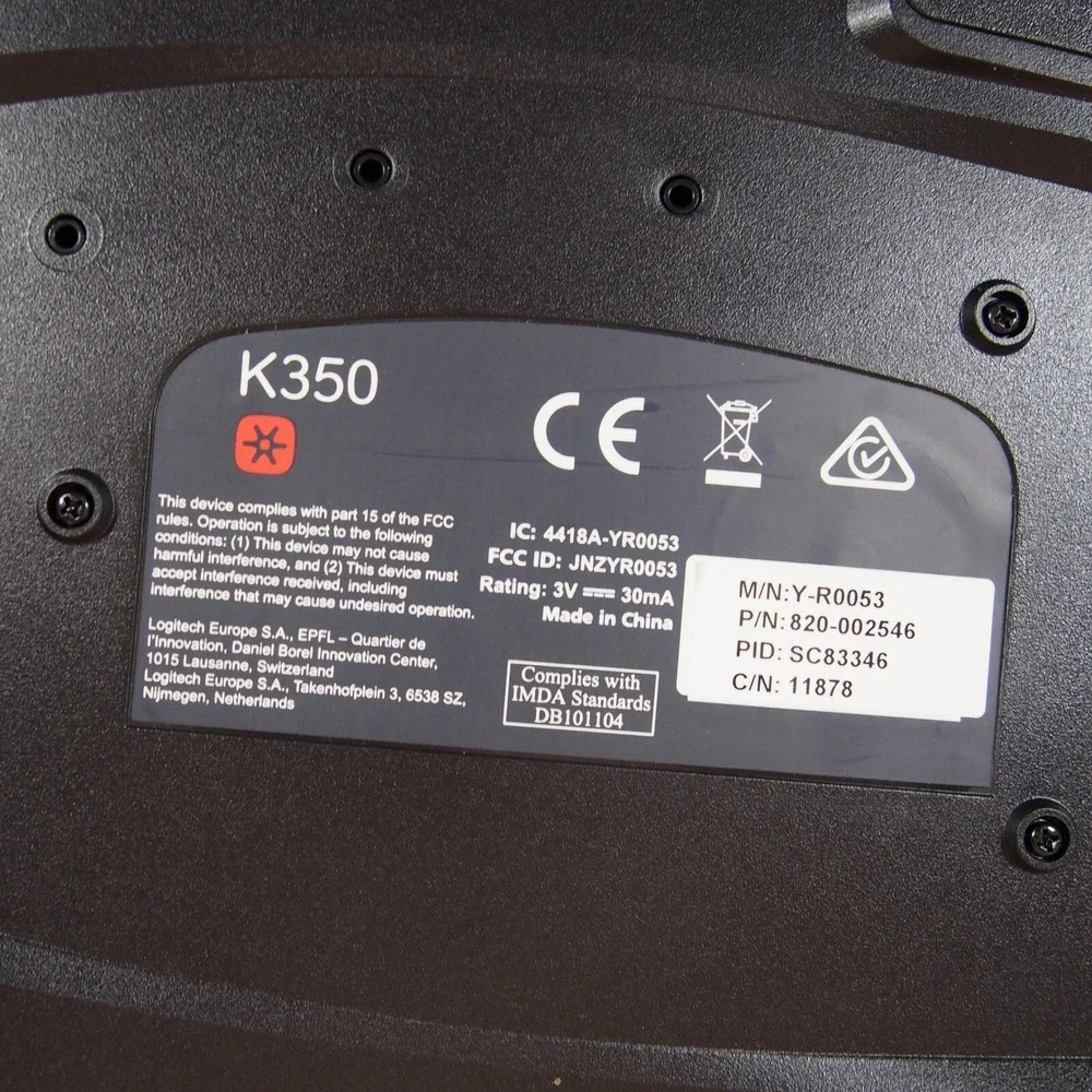 Logitech k350 wave