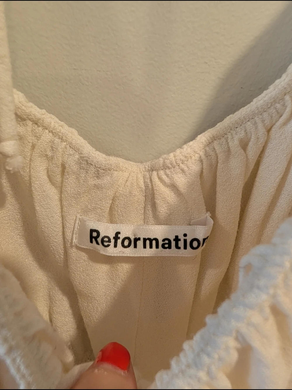 Reformation soft ivory
