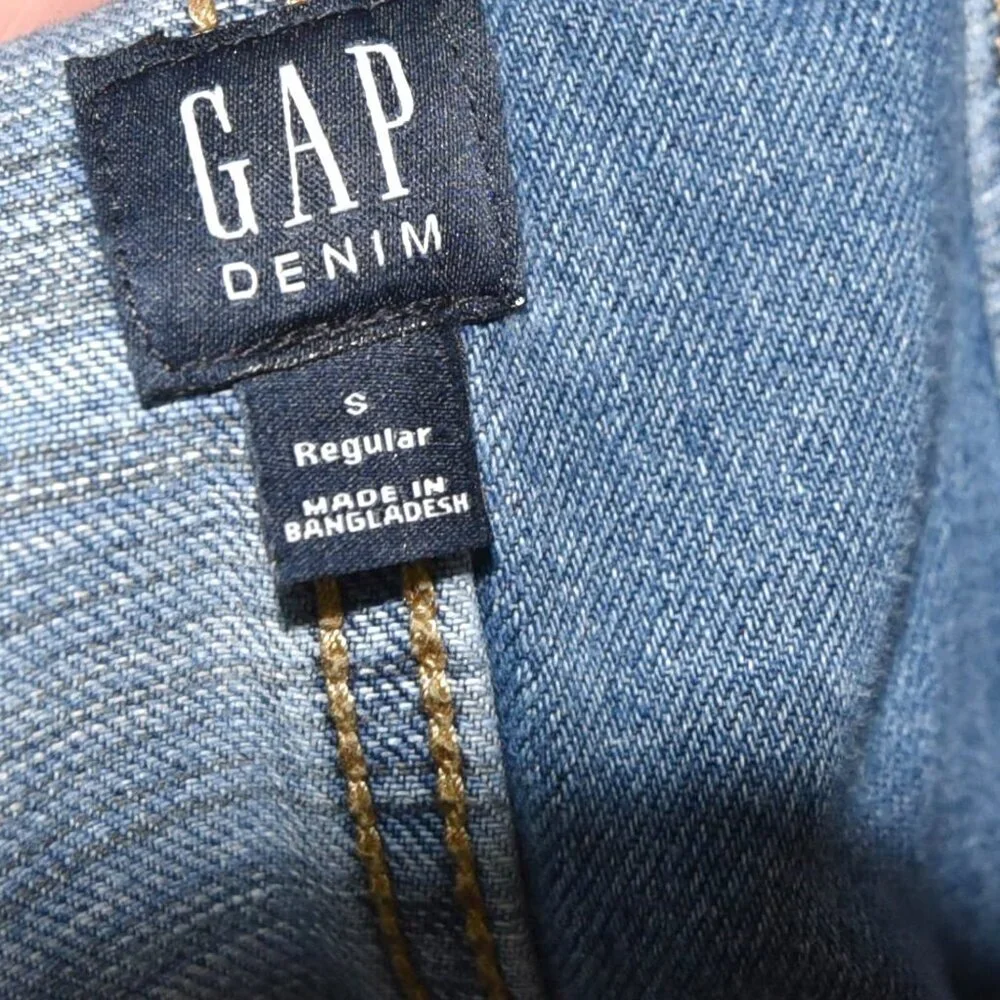GAP denim shortalls