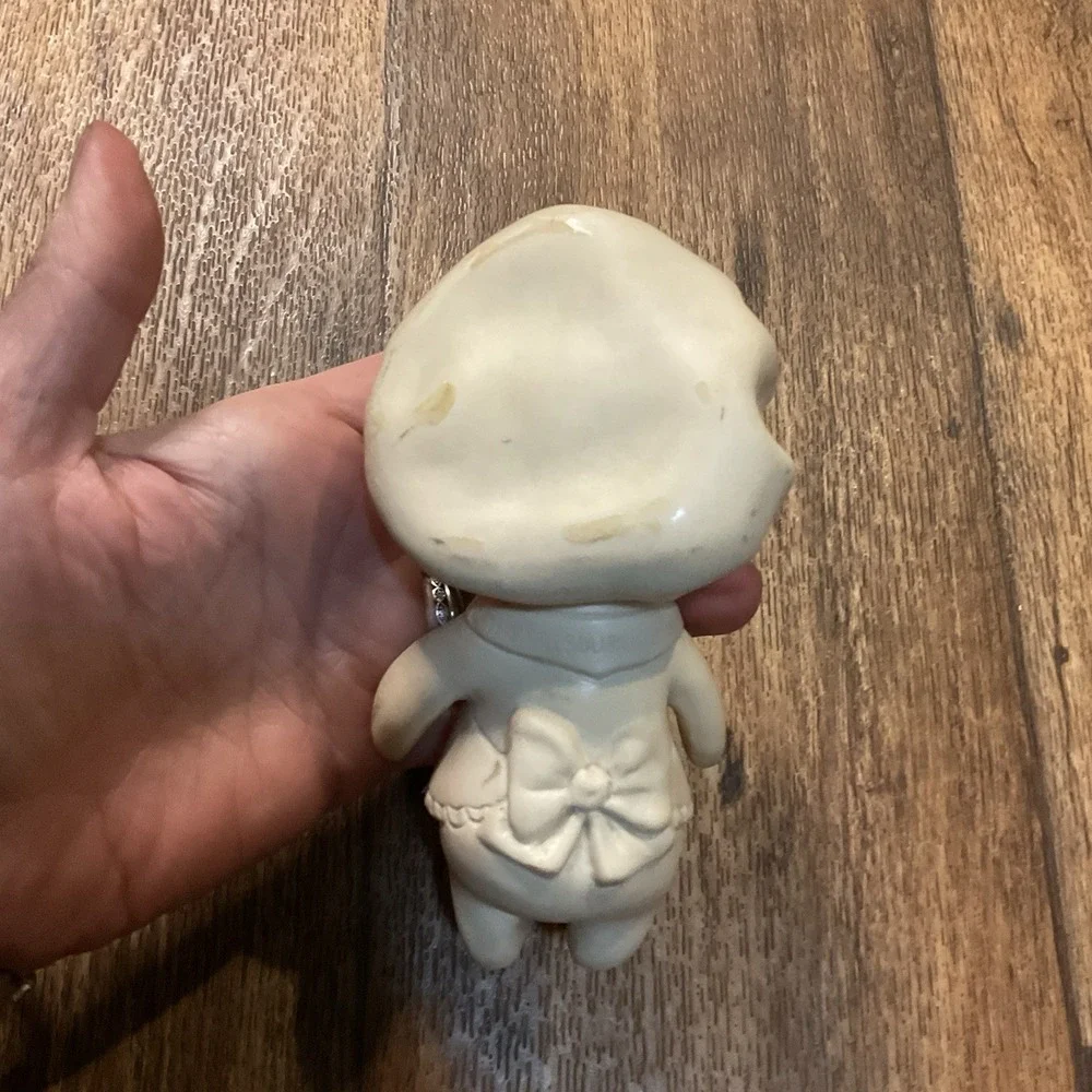 Vintage 1972 Poppin Fresh Pillsbury Dough Girl Rubber Doll Poppy‎ Collector Toy