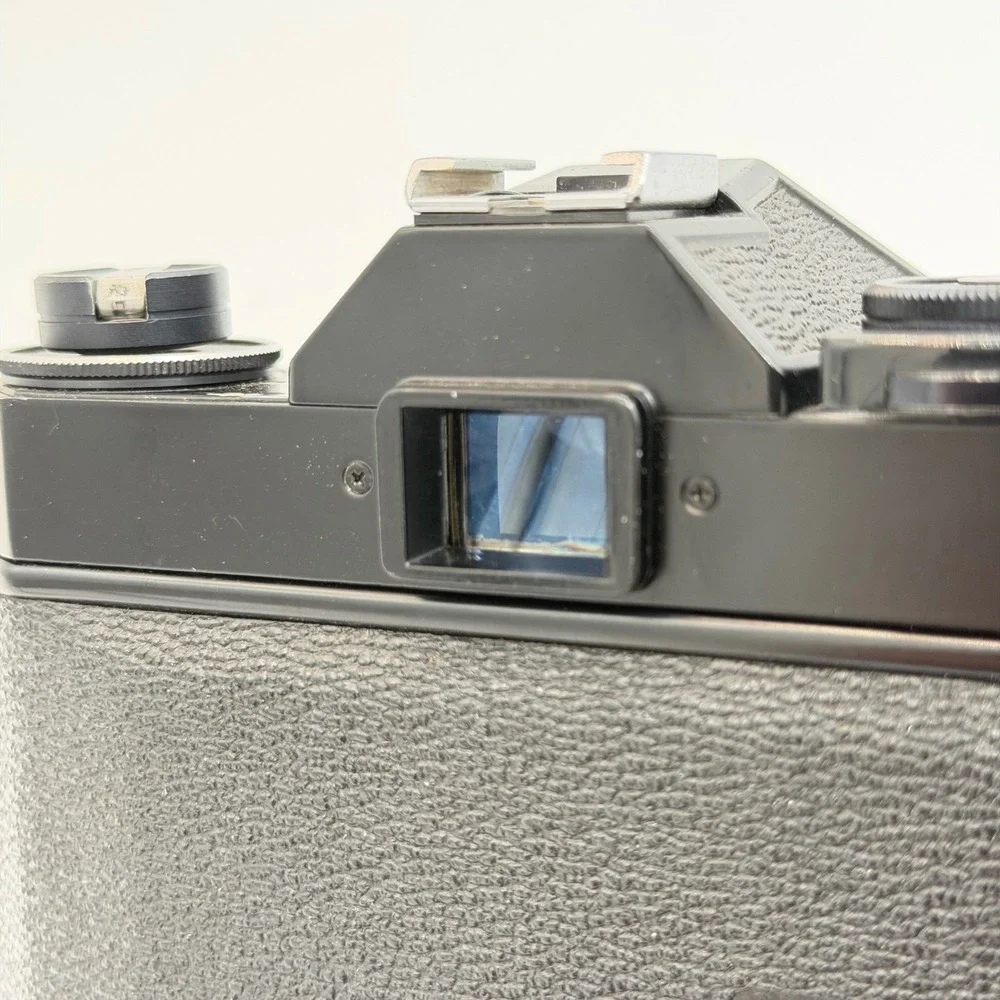 Ricoh Auto TLS EE 35mm SLR Film Camera Body Black M42 Mount Vintage 0711417