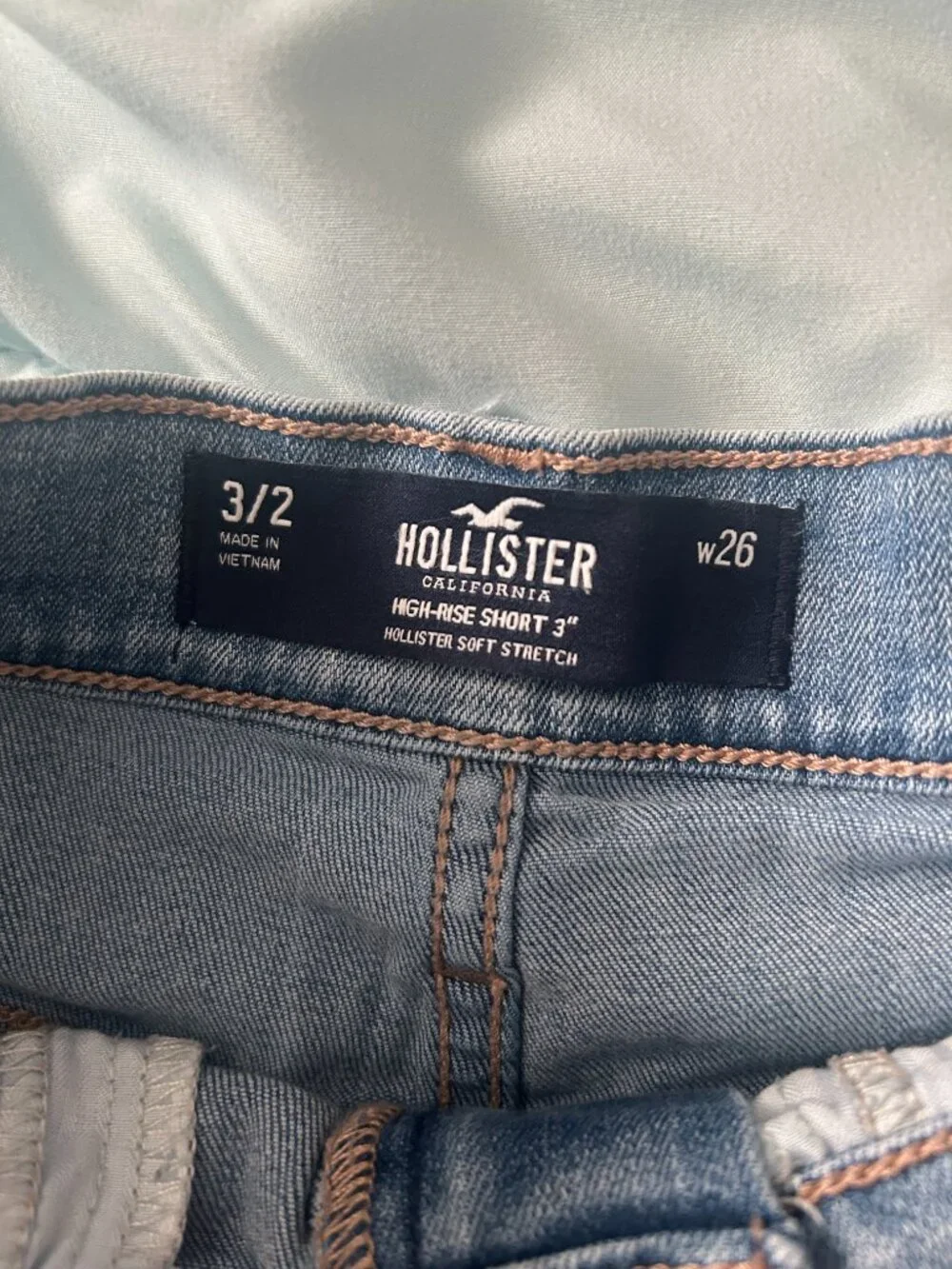 Hollister denim shorts