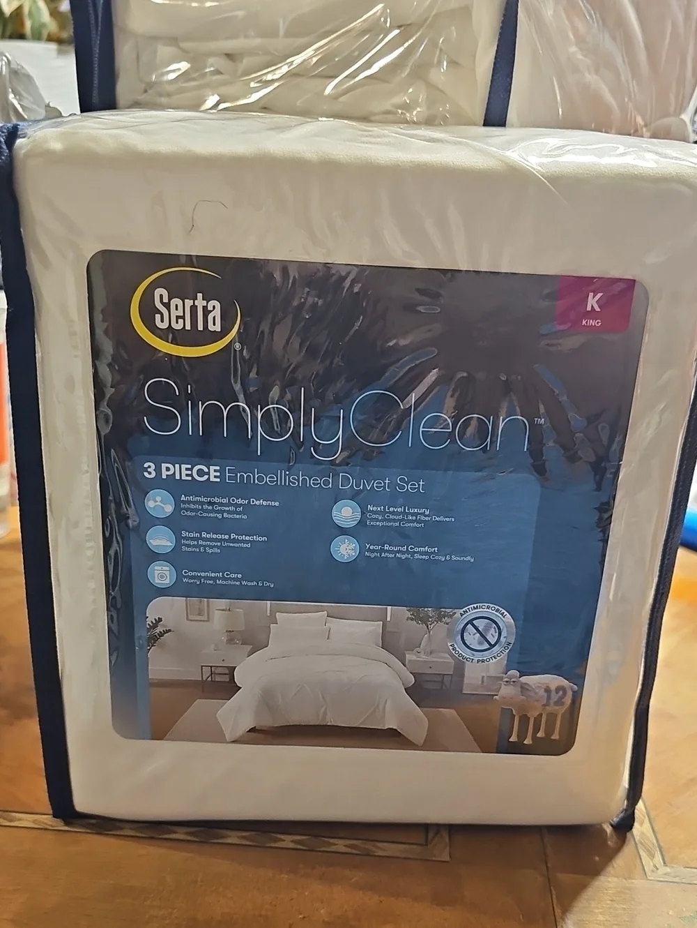 Serta simplyclean duvet