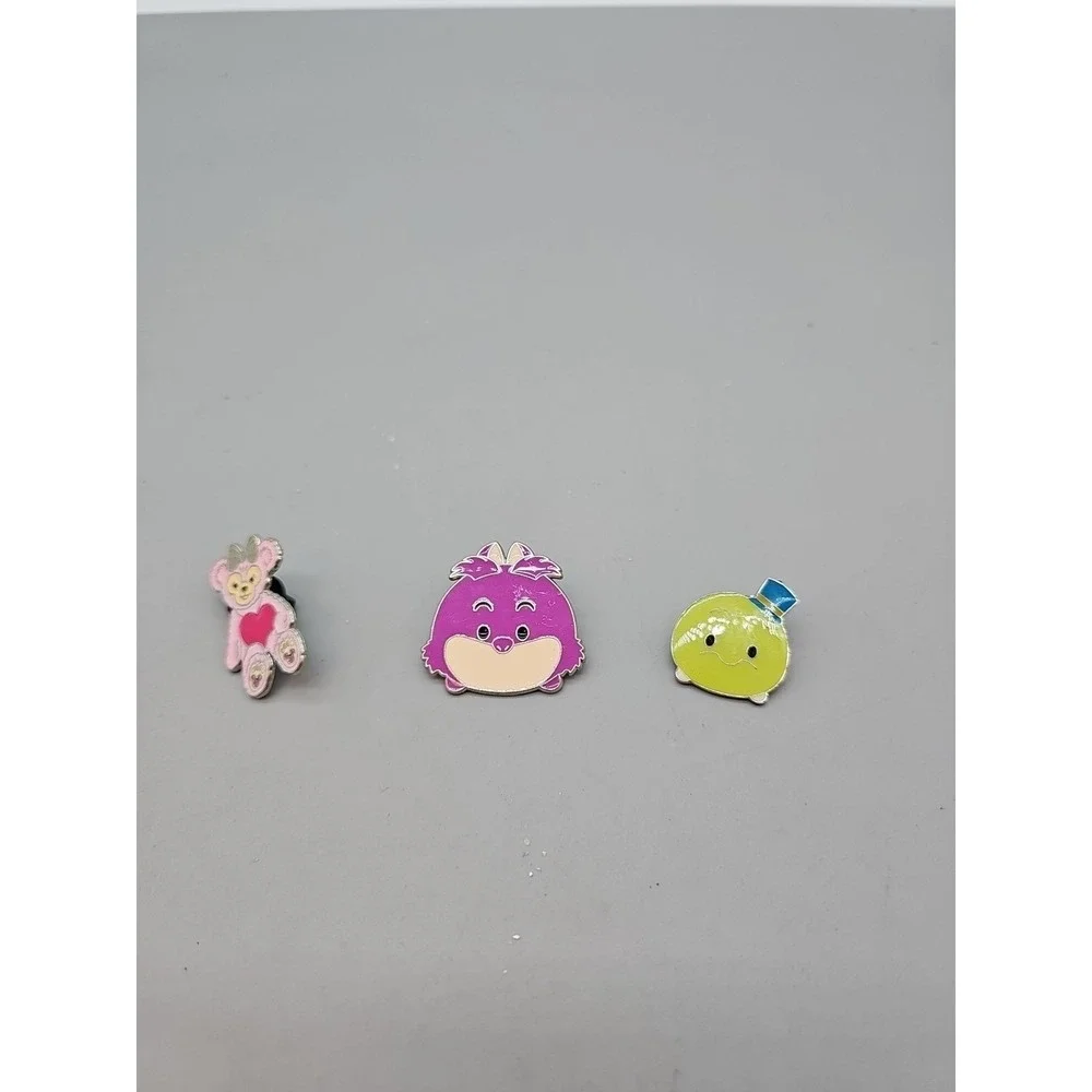 Disney‎ Cheshire Cat Tsum Tsum Series 2 Mystery Pin 116173 Disneyland Paris X3