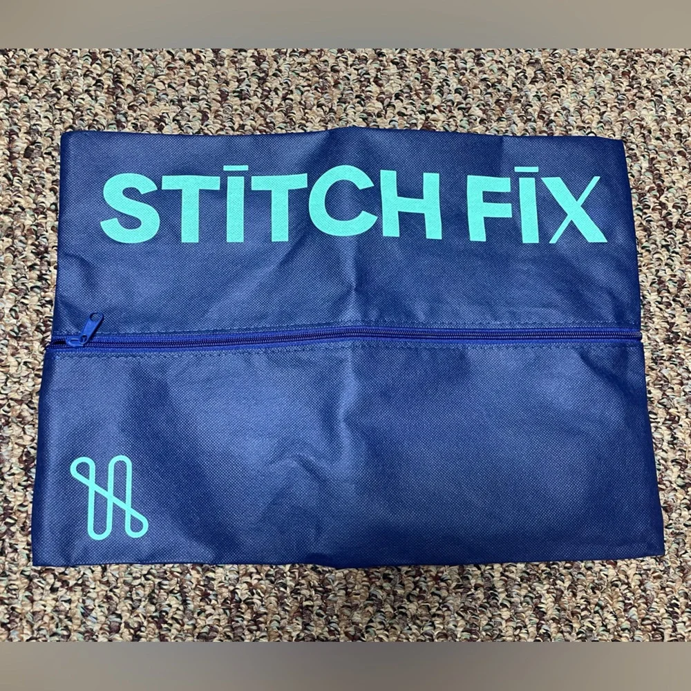Stitch Fix Blue Shoe Garment Bag