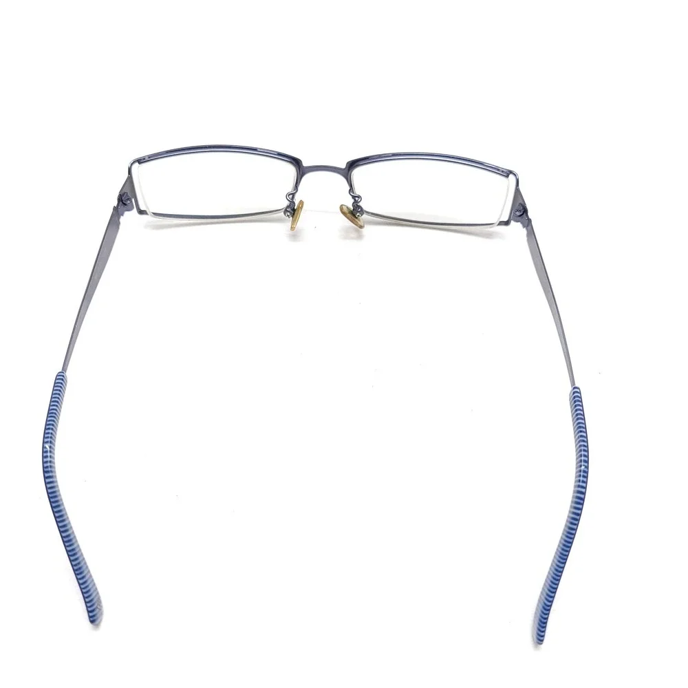 ABBA Eyeglass Frames ONLY AB‎ 8031 C36 52/18/138 Silver Blue