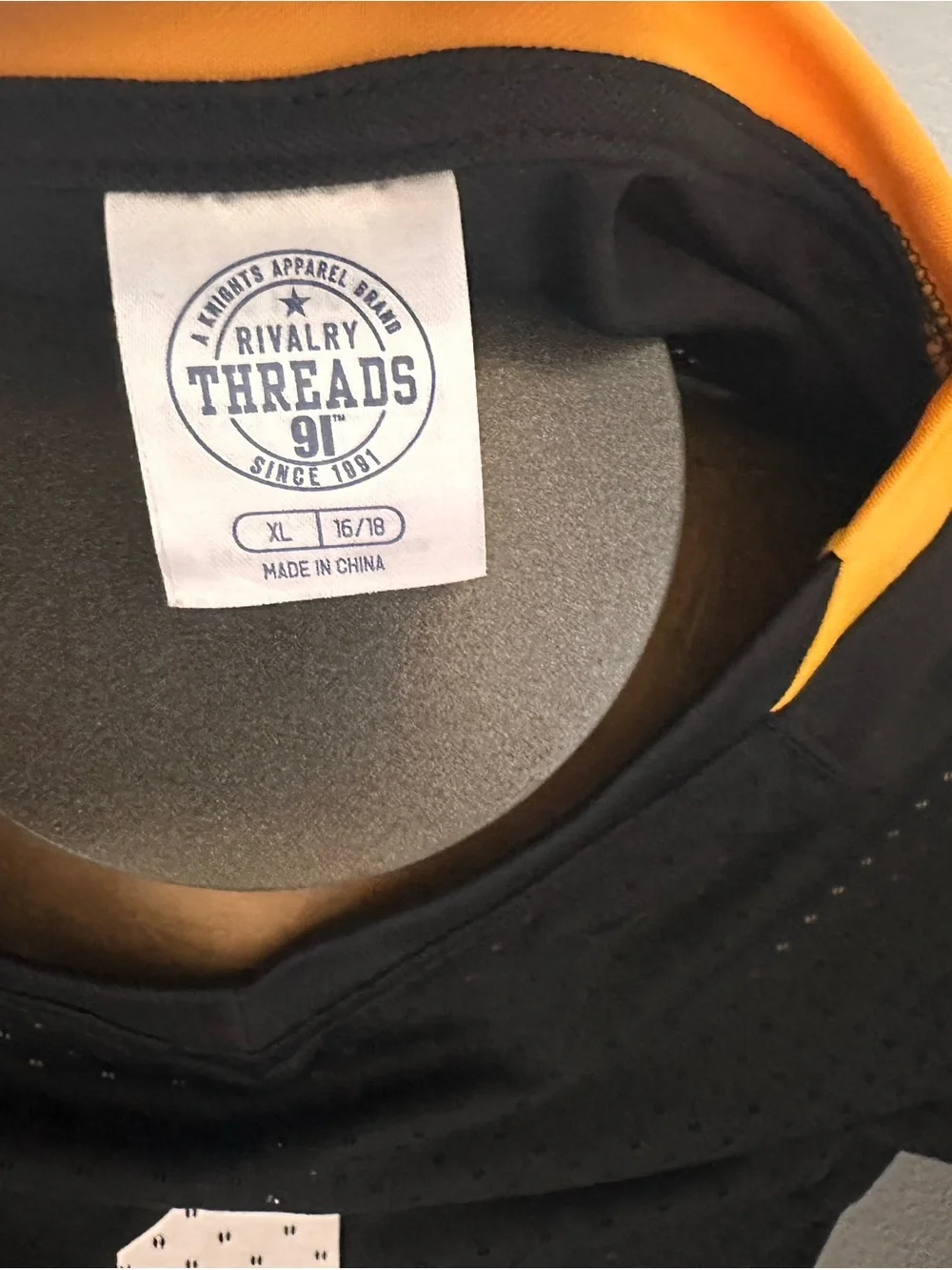 Rivalry Threads black athletic