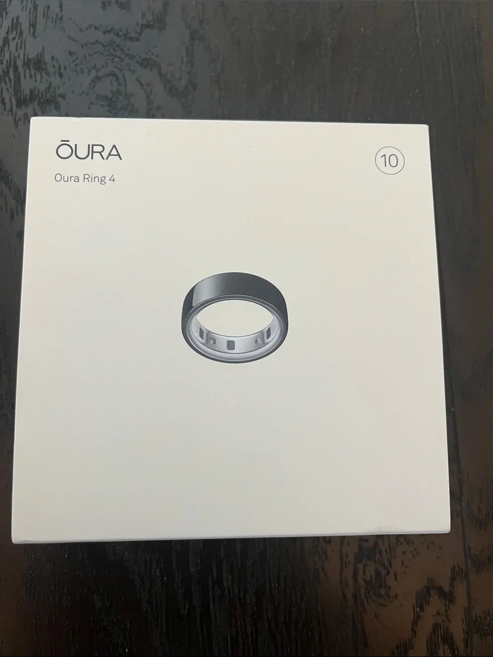 Oura ring gen 4 size 10 black